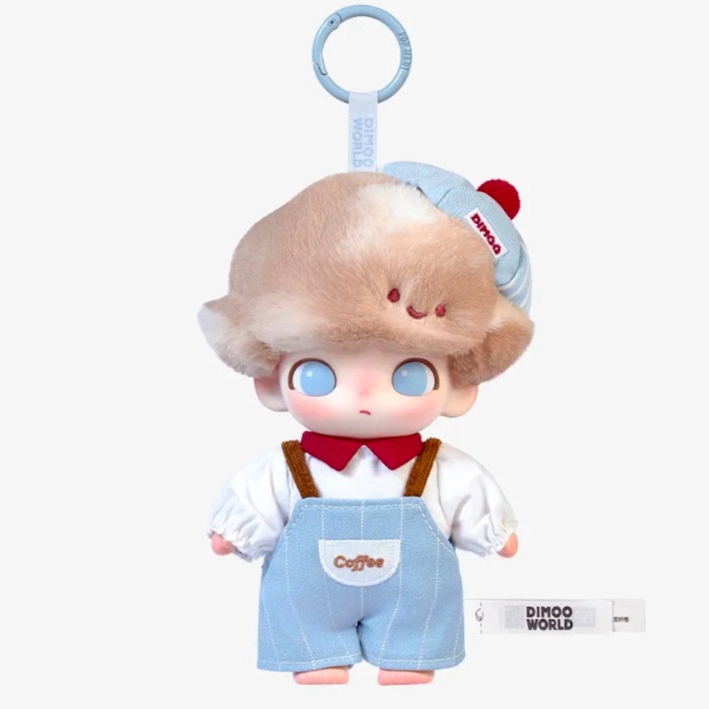 POPMART DIMOO Crush on Coffee Series-Vinyl Plush Blister Pack